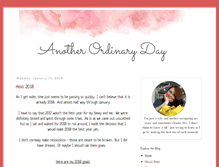 Tablet Screenshot of anotherordinaryday.com